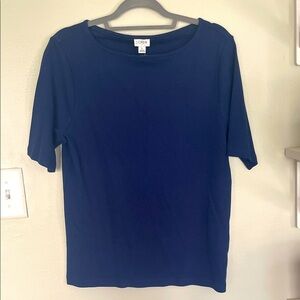 Navy J. Crew Factory basic tee